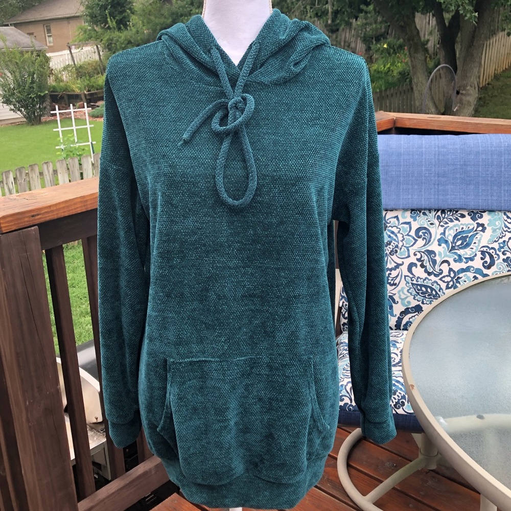 Cozy Soft Chenille Knit Kangaroo Pocket Hoodie! - Picture 11 of 16